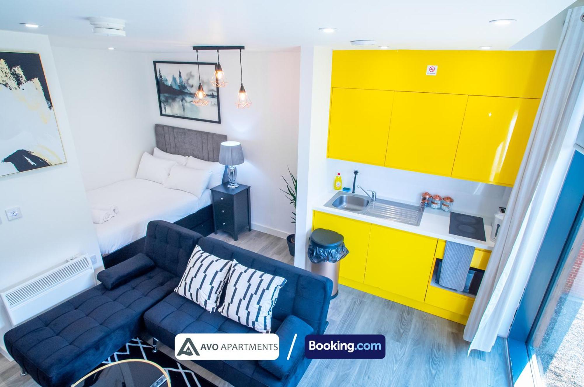 City Center Studio Apartments By Avo Apartments Sheffield Exteriér fotografie