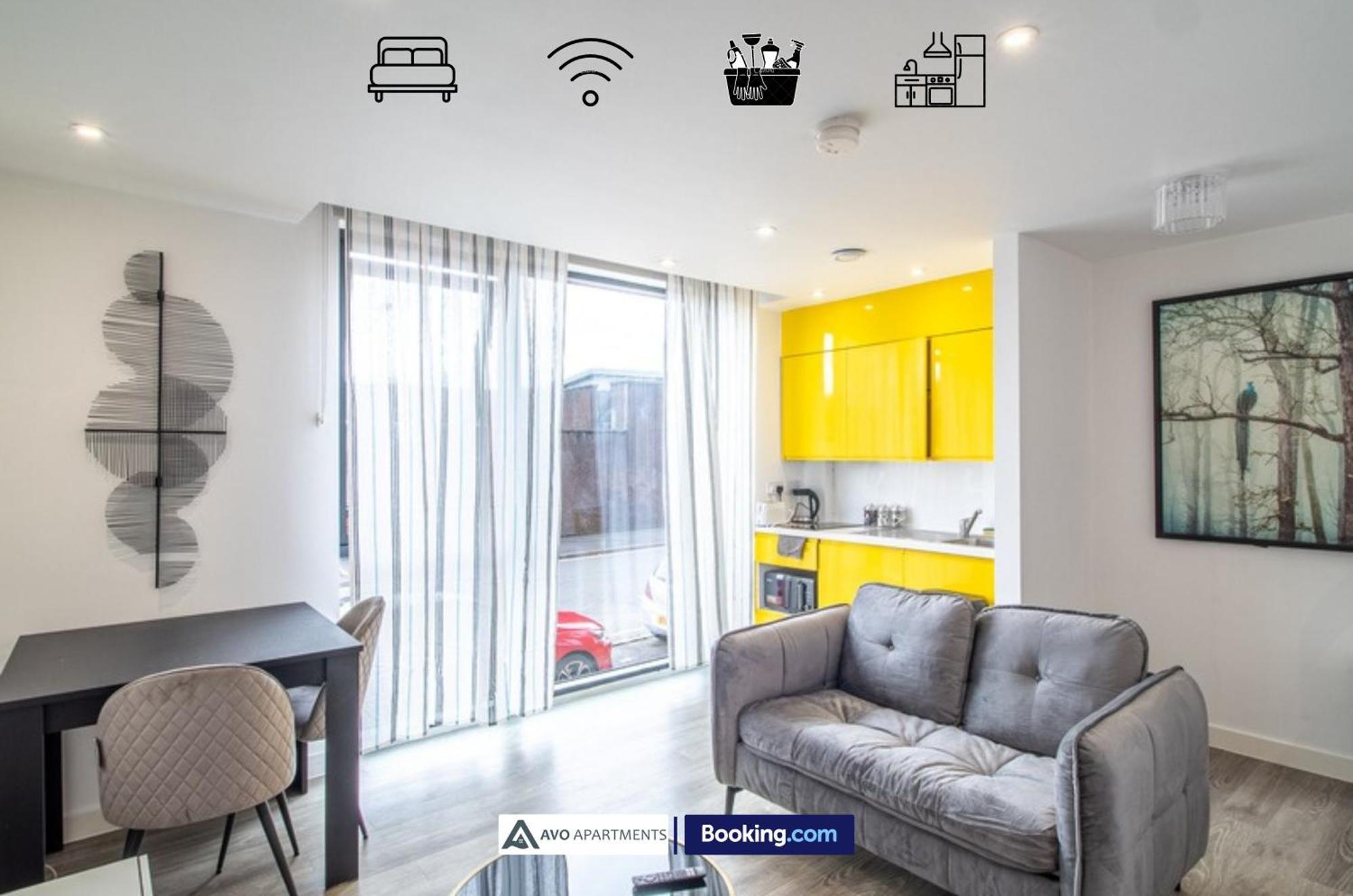 City Center Studio Apartments By Avo Apartments Sheffield Exteriér fotografie